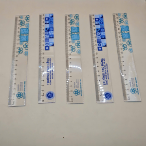 In thước kẻ nhựa trong suốt